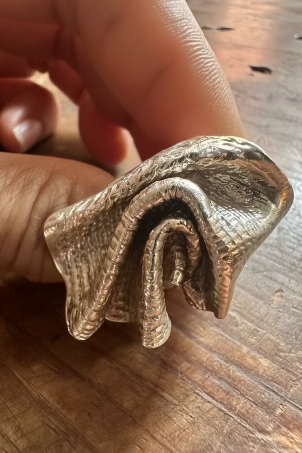 Anillo serie “Doblez”