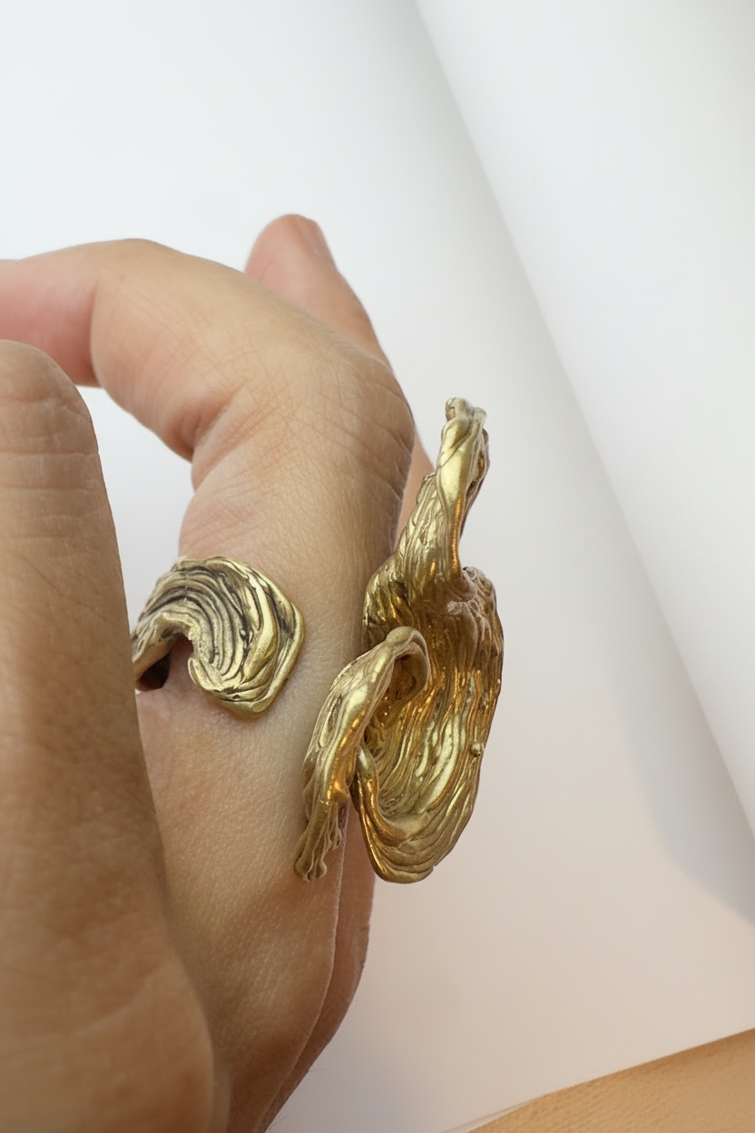 Anillo Olas maravillosas.