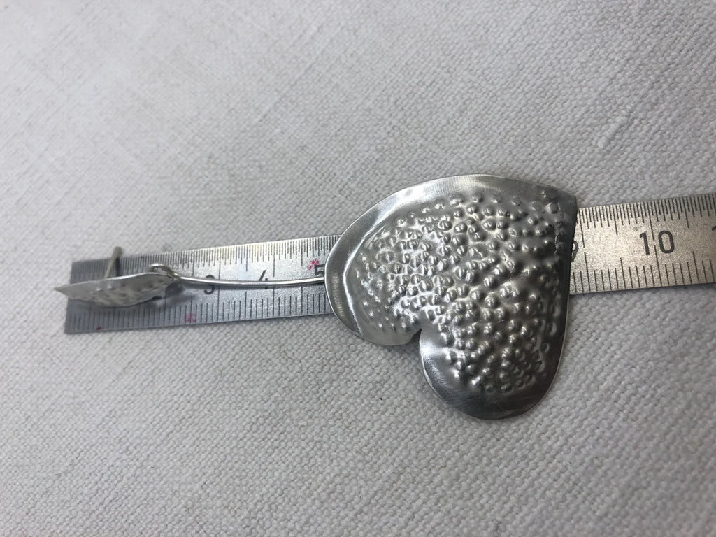 CORAZONES COLGANTES PLATA