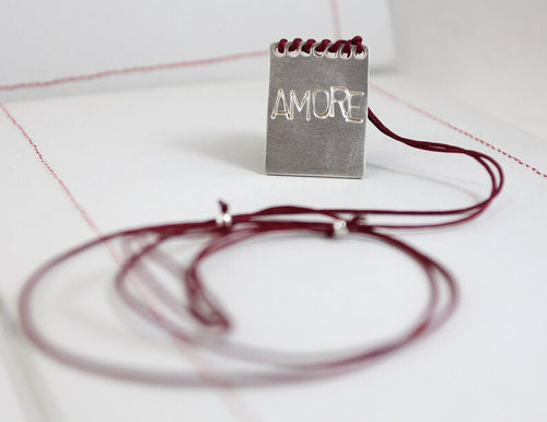 AMORE Amuleto de Plata